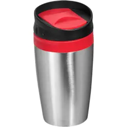 Altitude Vienna Stainless Steel & Plastic Double-Wall Tumbler Red